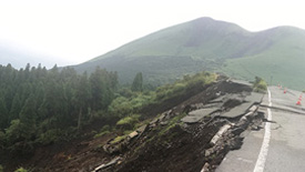 熊本県 阿蘇山 節水視察